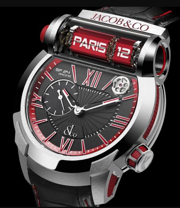 Jacob & Co. EPIC SF24 RACING GRADE 5 TITANIUM RED Watch Replica ES101.20.NS.YR.A Jacob and Co Watch Price